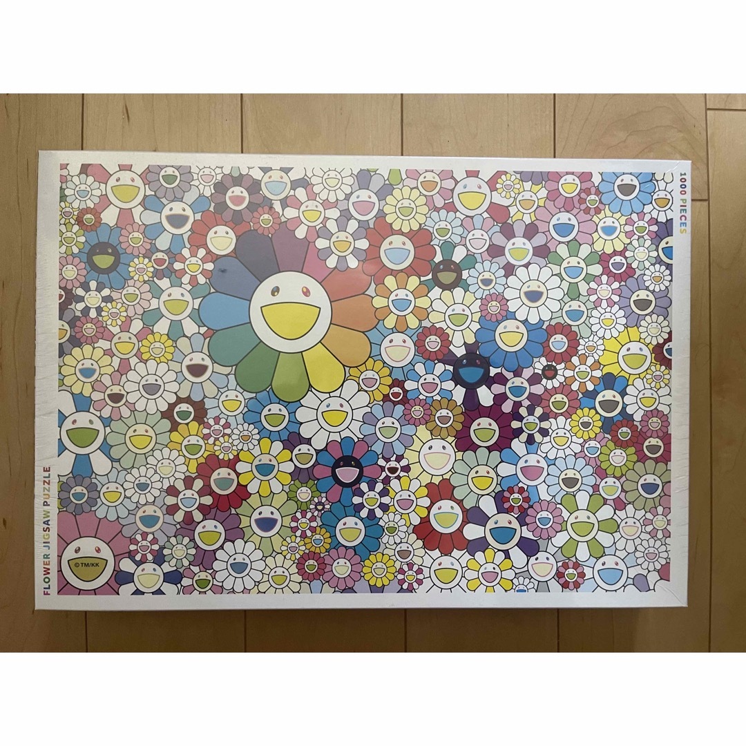 村上隆 Flower Jigsaw Puzzle フラワージグソーパズル新品未開封サイズ