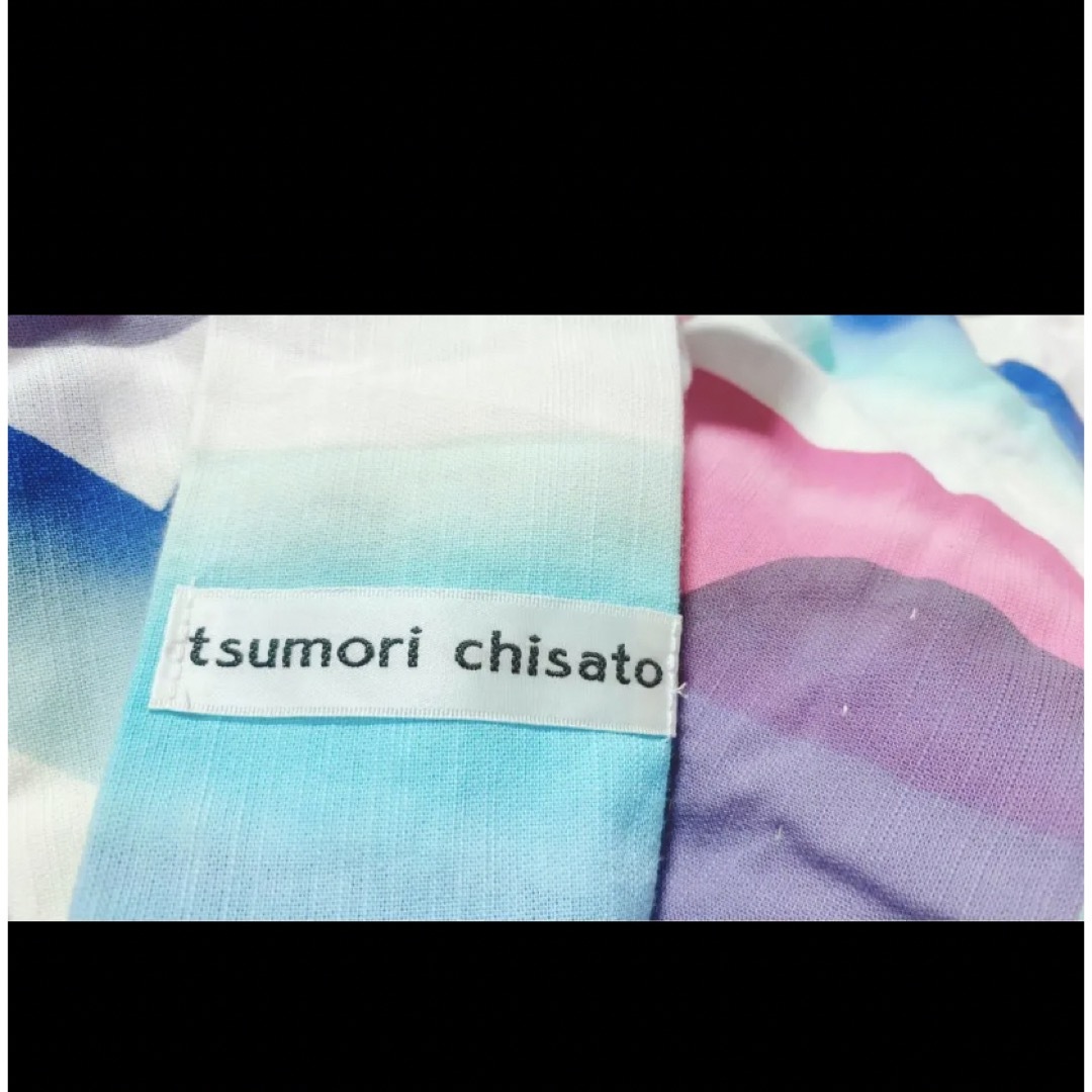 TSUMORI CHISATO(ツモリチサト)のツモリチサト　浴衣　貝　縞　マリン レディースの水着/浴衣(浴衣)の商品写真