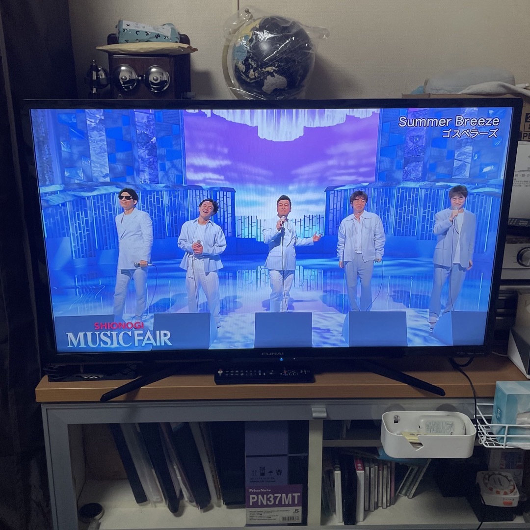 液晶テレビ 40インチ 美品 外付けhdd対応 FUNAI フナイ | フリマアプリ ラクマ
