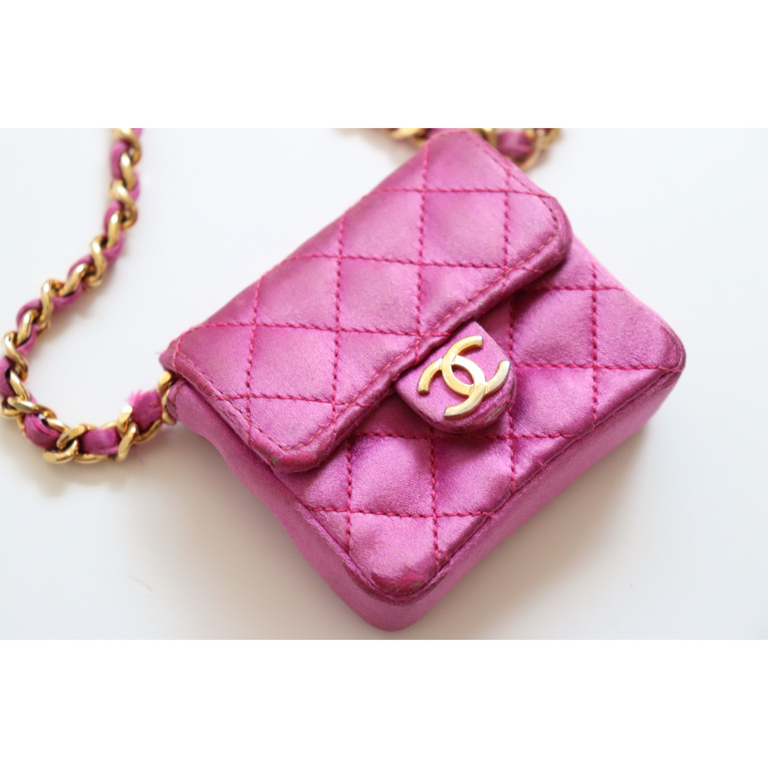 レア Vintage CHANEL シャネル ミニマトラッセ ショルダーバッグ