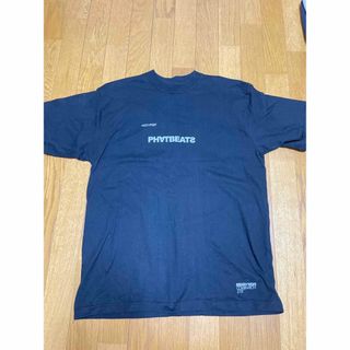 アップスタート(UPSTART)のトレーナー　Tシャツ　L ネイビー　紺色　古着　90年代　ユーズド　ヴィンテージ(Tシャツ/カットソー(半袖/袖なし))