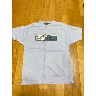 トレーナー　Tシャツ　グレー　M 古着　90年代　ヴィンテージ　ユーズド(Tシャツ/カットソー(半袖/袖なし))