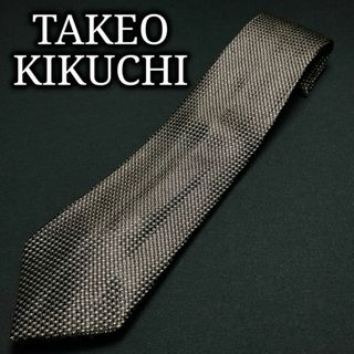 タケオキクチ(TAKEO KIKUCHI)のタケオキクチ ドット ダークブラウン ネクタイ A107-N20(ネクタイ)