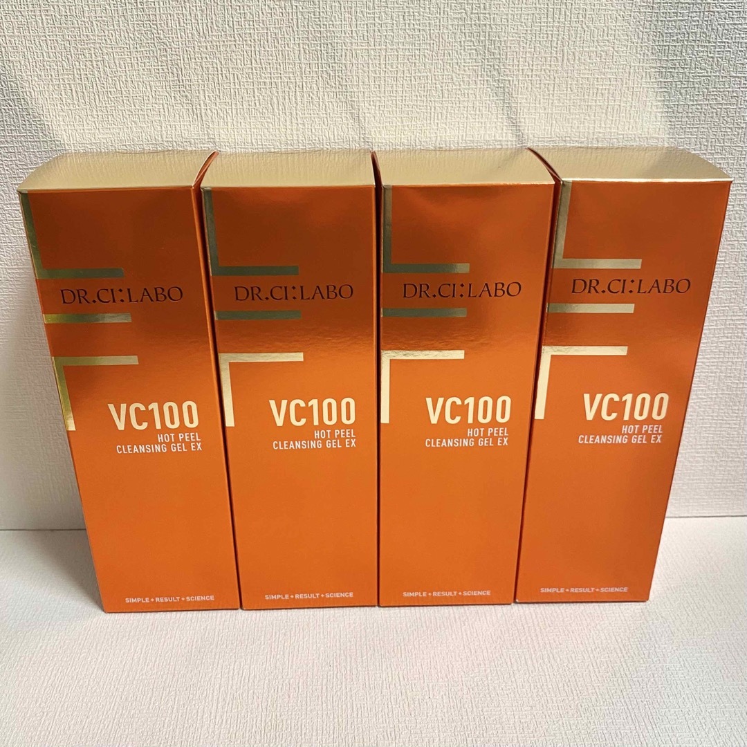 ドクターシーラボ VC100ホットピールクレンジングゲルEX 150g 4個