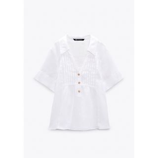 ザラ(ZARA)のZARA 半袖　ブラウス　(シャツ/ブラウス(半袖/袖なし))