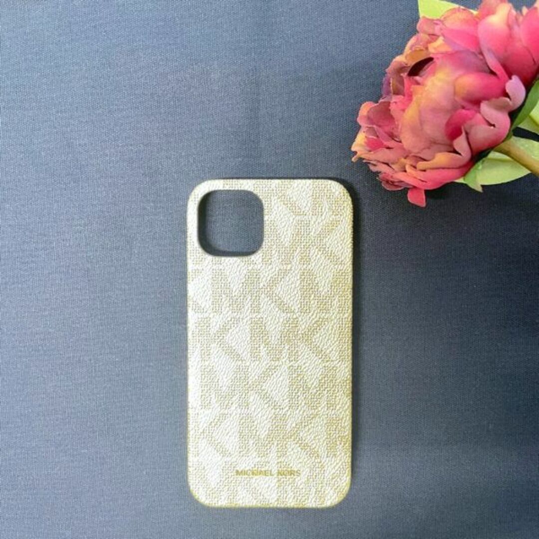 MK-404 MICHEAL KORS iPhone13 ケース パール