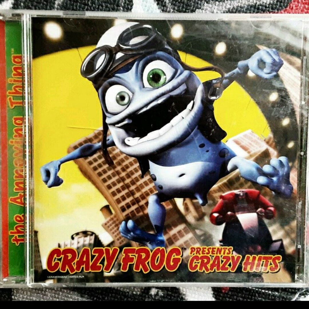 廃盤激レアcrazy frog日本版限定アルバム