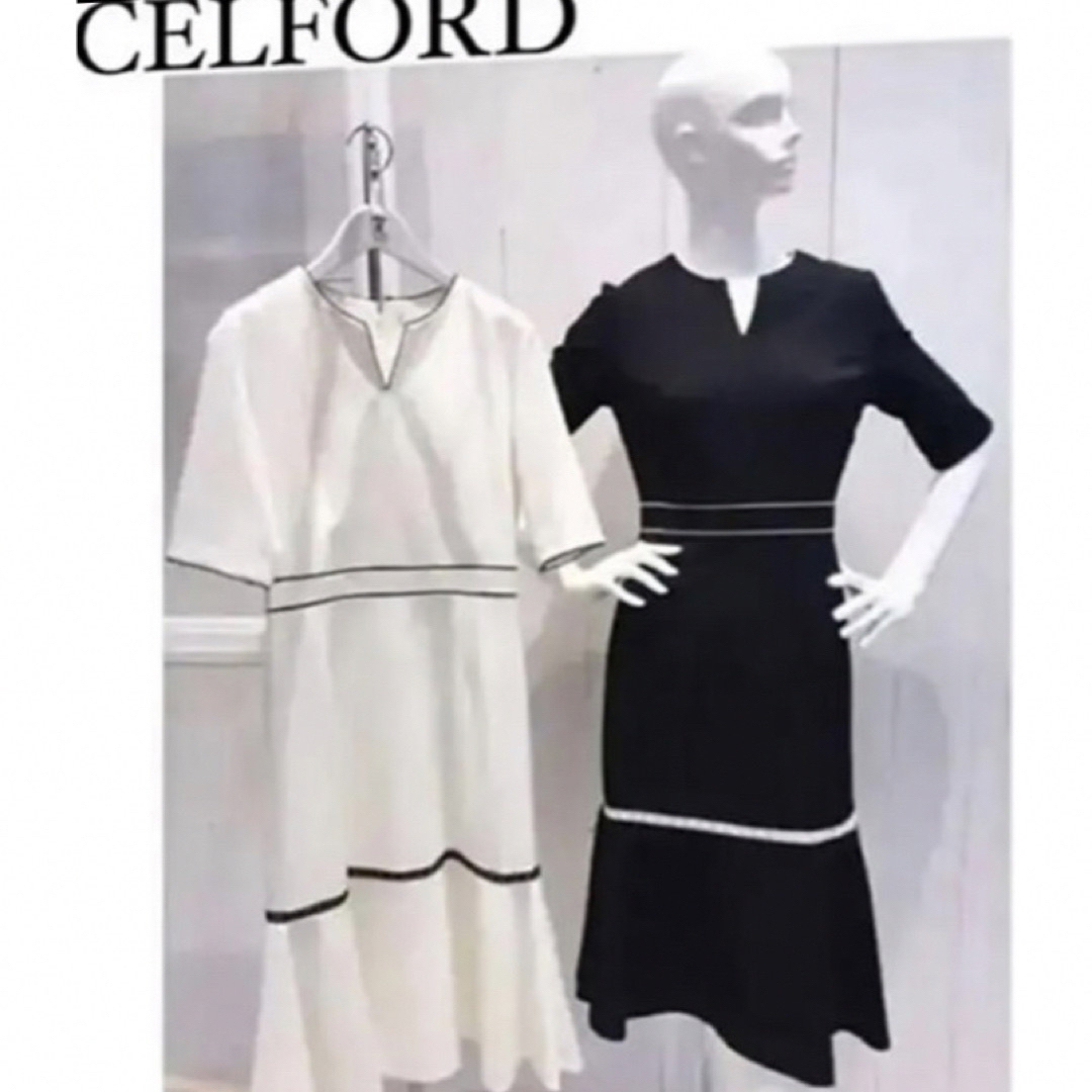 CELFORD - 新品セルフォードcelfordレース切替ワンピース石原さとみ ...