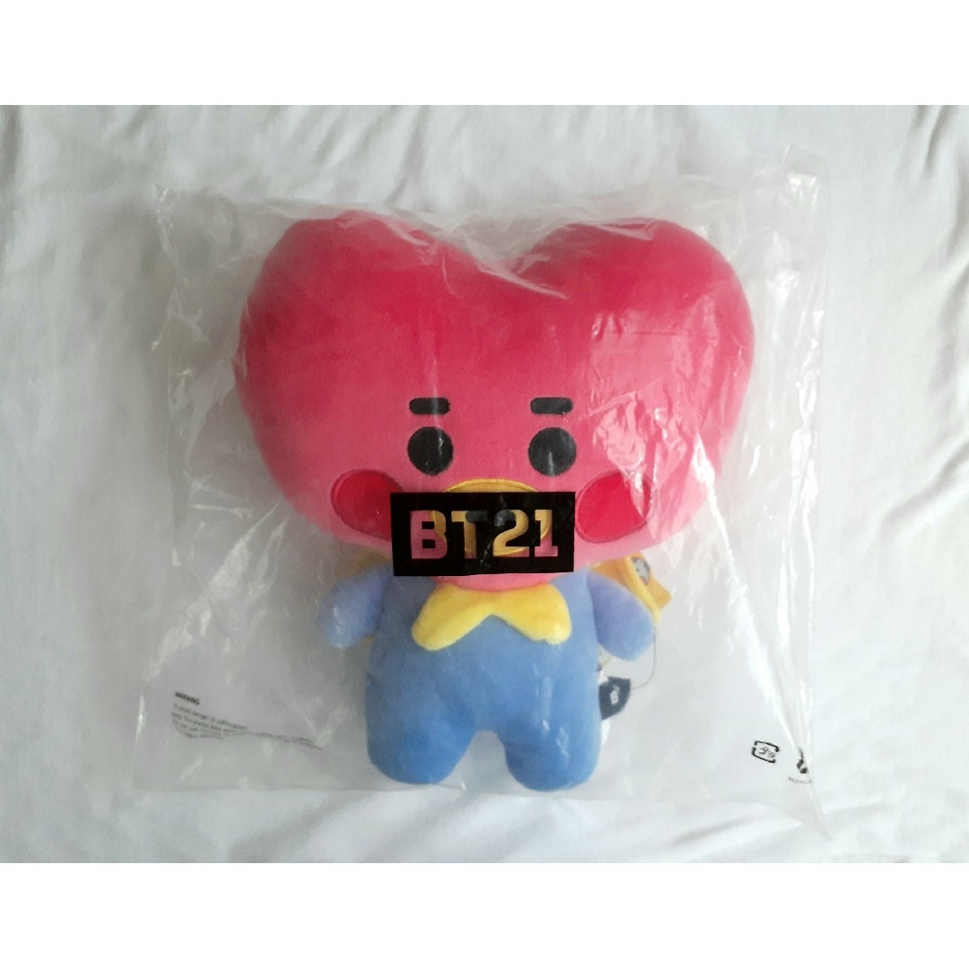 BT21(ビーティーイシビル)のBTS/BT21/BT21BABY/TATA/ぬいぐるみ/タグ付き エンタメ/ホビーのタレントグッズ(アイドルグッズ)の商品写真