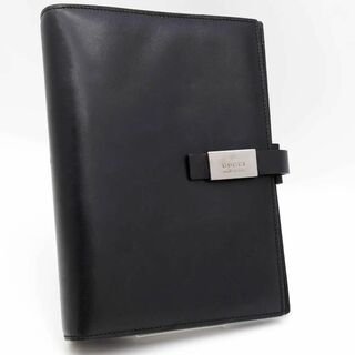 tomiの財布はこちら《極美品　正規品》グッチ　手帳カバー　大きめ　黒　ブラック