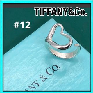 ティファニー(Tiffany & Co.)の美品　ティファニーハートリング　SV925 12号(リング(指輪))