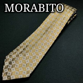 モラビト(MORABITO)のモラビト ドット ダークイエロー ネクタイ A107-O15(ネクタイ)