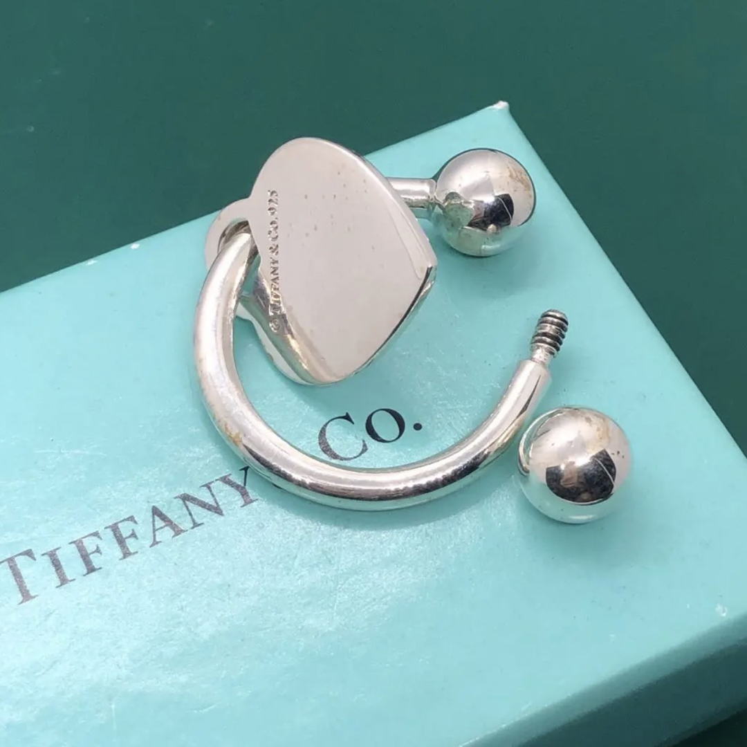 Tiffany & Co.(ティファニー)の美品　ティファニーキーホルダー　キーリング   リターントゥ ハート　SV925 レディースのファッション小物(キーホルダー)の商品写真