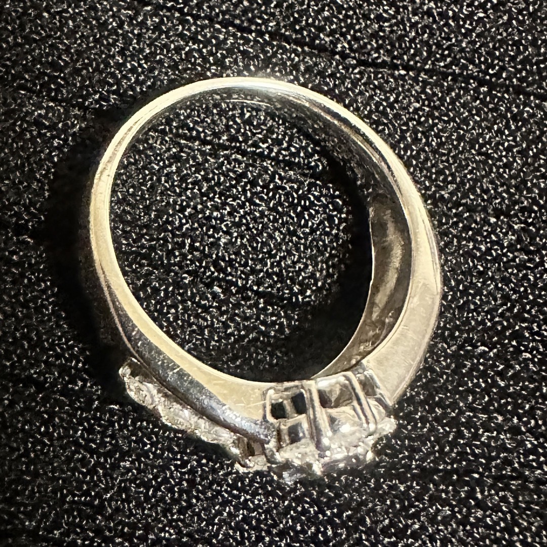 プラチナ ダイヤモンド リング Pt900 ジュエリー アクセサリー レディースのアクセサリー(リング(指輪))の商品写真