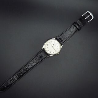 SEIKO - SEIKO 腕時計 シンプルデザイン 白文字盤 アラビア数字の