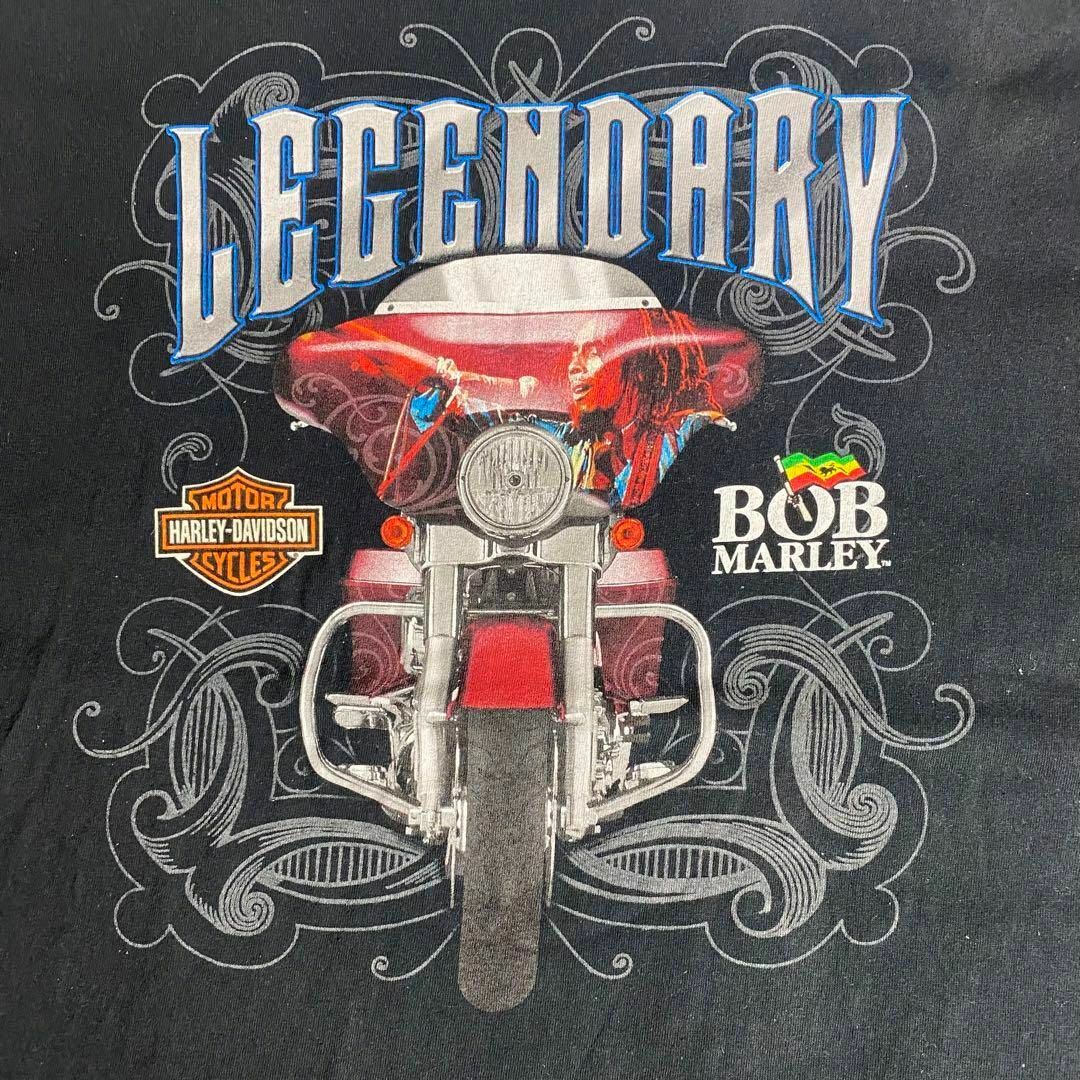 Harley Davidson(ハーレーダビッドソン)のハーレーダビッドソン☆Tシャツ US古着90s バックプリント デカロゴ dc7 メンズのトップス(Tシャツ/カットソー(半袖/袖なし))の商品写真