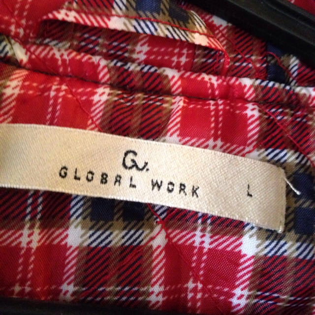 GLOBAL WORK(グローバルワーク)のグローバルワークキッズ裏地チェックコート レディースのジャケット/アウター(ロングコート)の商品写真