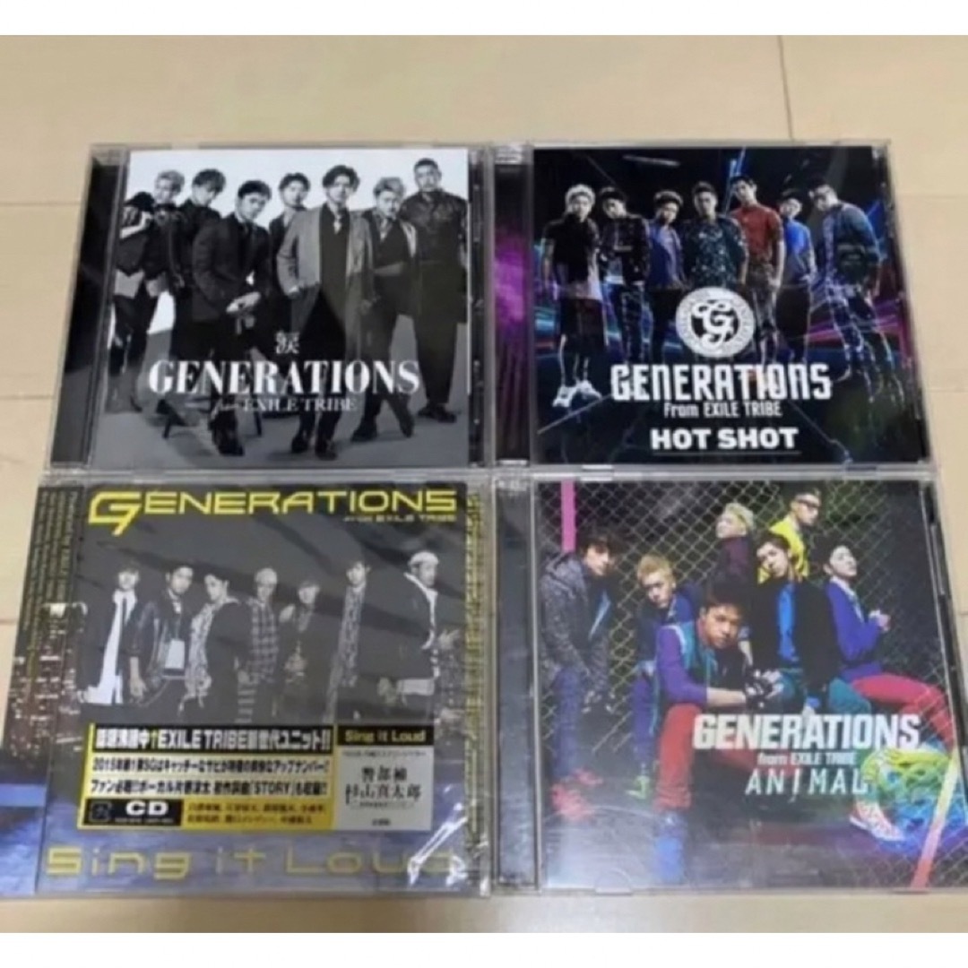 GENERATIONS(ジェネレーションズ)のGENERATIONS CD GENERATIONS DVD エンタメ/ホビーのCD(その他)の商品写真