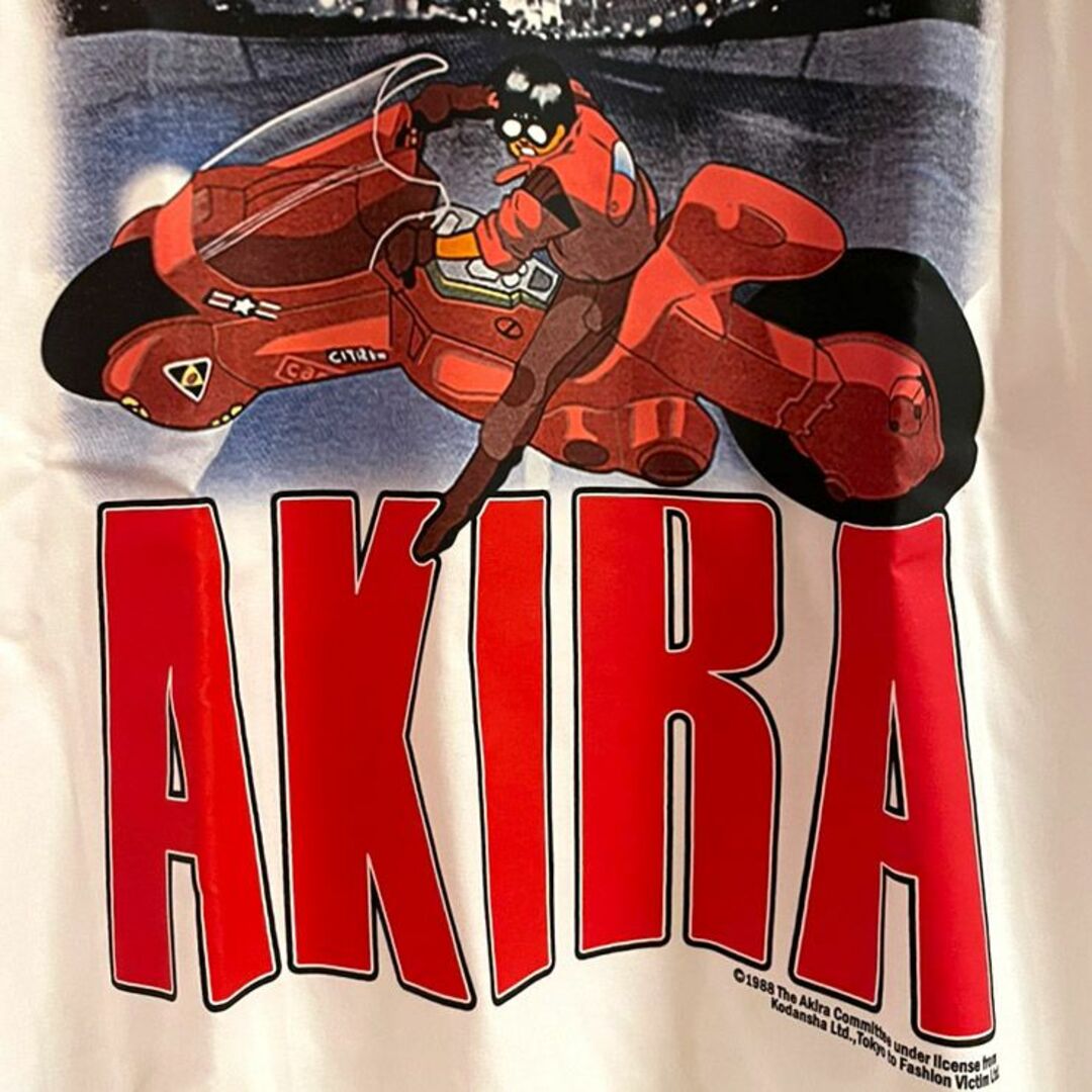 AKIRA アキラ 映画 アニメ Tシャツ ネオトーキョー レトロ エモい 個性