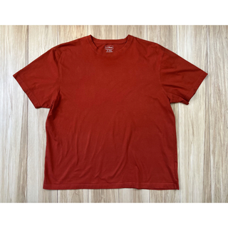 エルエルビーン(L.L.Bean)の[A58]  深みのある大人色「L.L. Bean」テラコッタカラーTシャツ(Tシャツ/カットソー(半袖/袖なし))