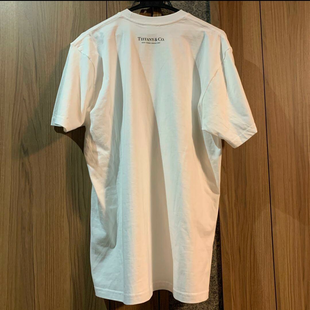 supreme Tiffany ボックスロゴ　Tシャツ　ホワイト　L
