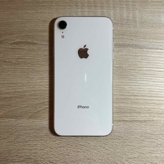 アップル(Apple)のiPhone XR 本体 126GB ホワイト(スマートフォン本体)