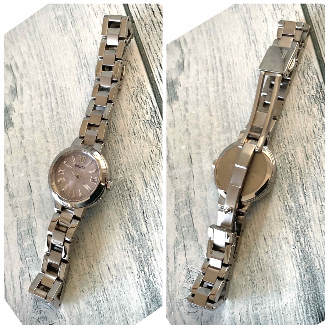 【美品】SEIKO ルキア SSVW067 1B22-0BL0 電波ソーラー