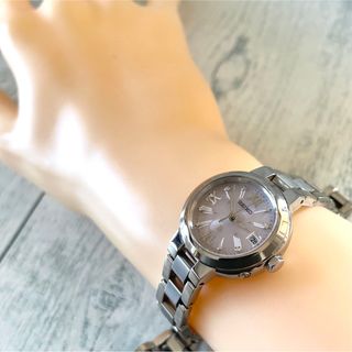 SEIKO - 【美品】SEIKO ルキア SSVW067 1B22-0BL0 電波ソーラーの通販