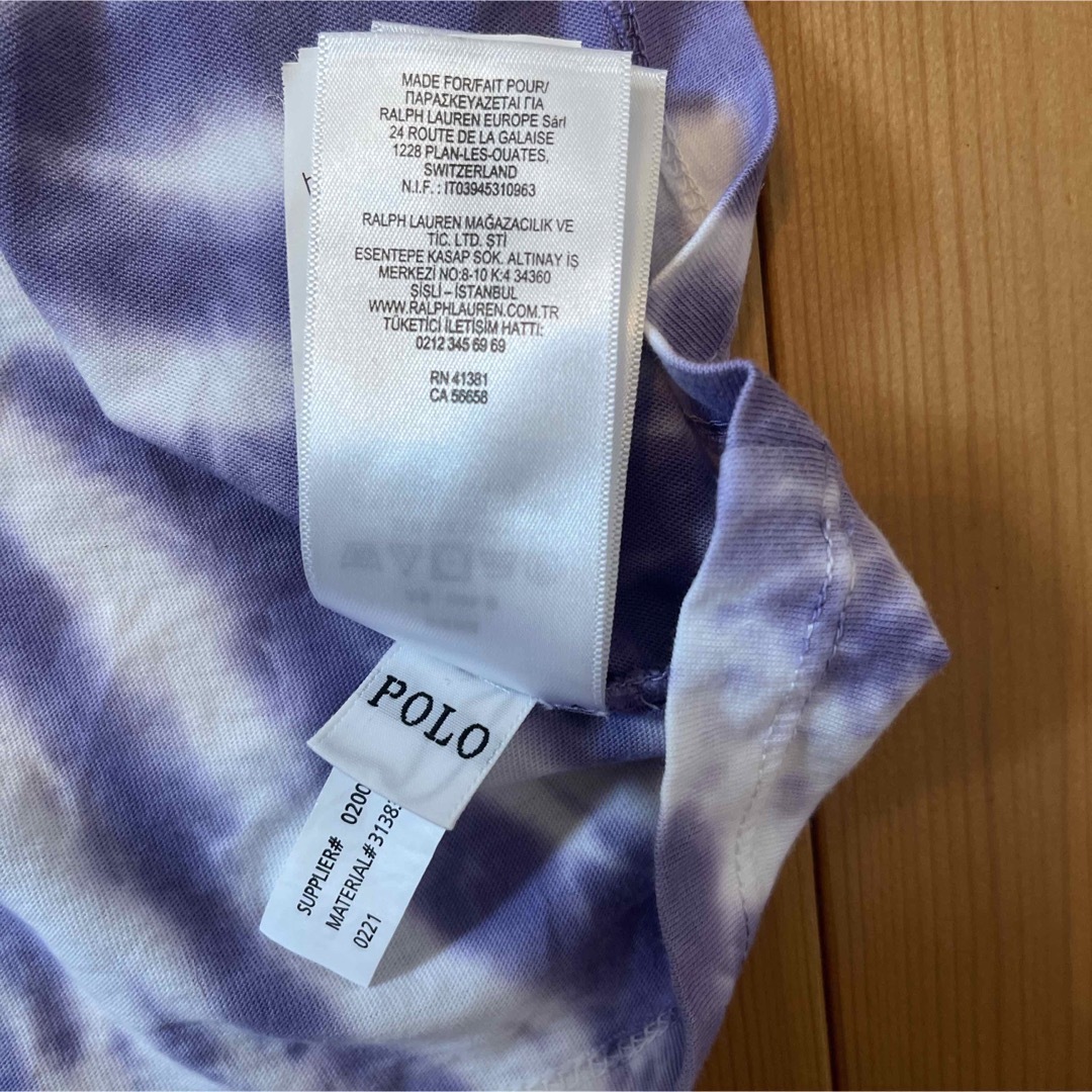 POLO RALPH LAUREN(ポロラルフローレン)のPOLO キッズ　Tシャツ　130cm ラルフローレン　ザラ キッズ/ベビー/マタニティのキッズ服女の子用(90cm~)(Tシャツ/カットソー)の商品写真