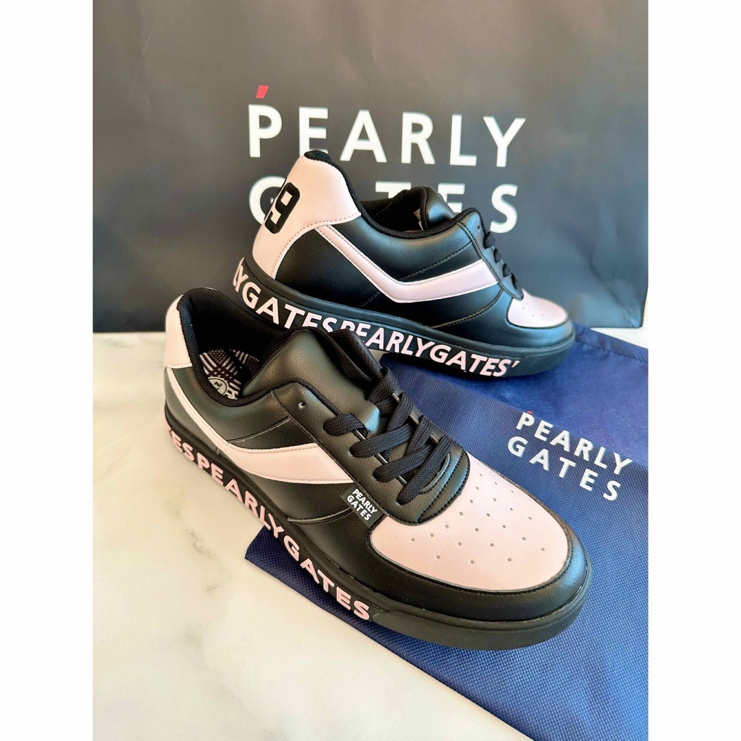 PEARLY GATES パーリーゲイツ 新品未使用 ゴルフシューズ ピンク-