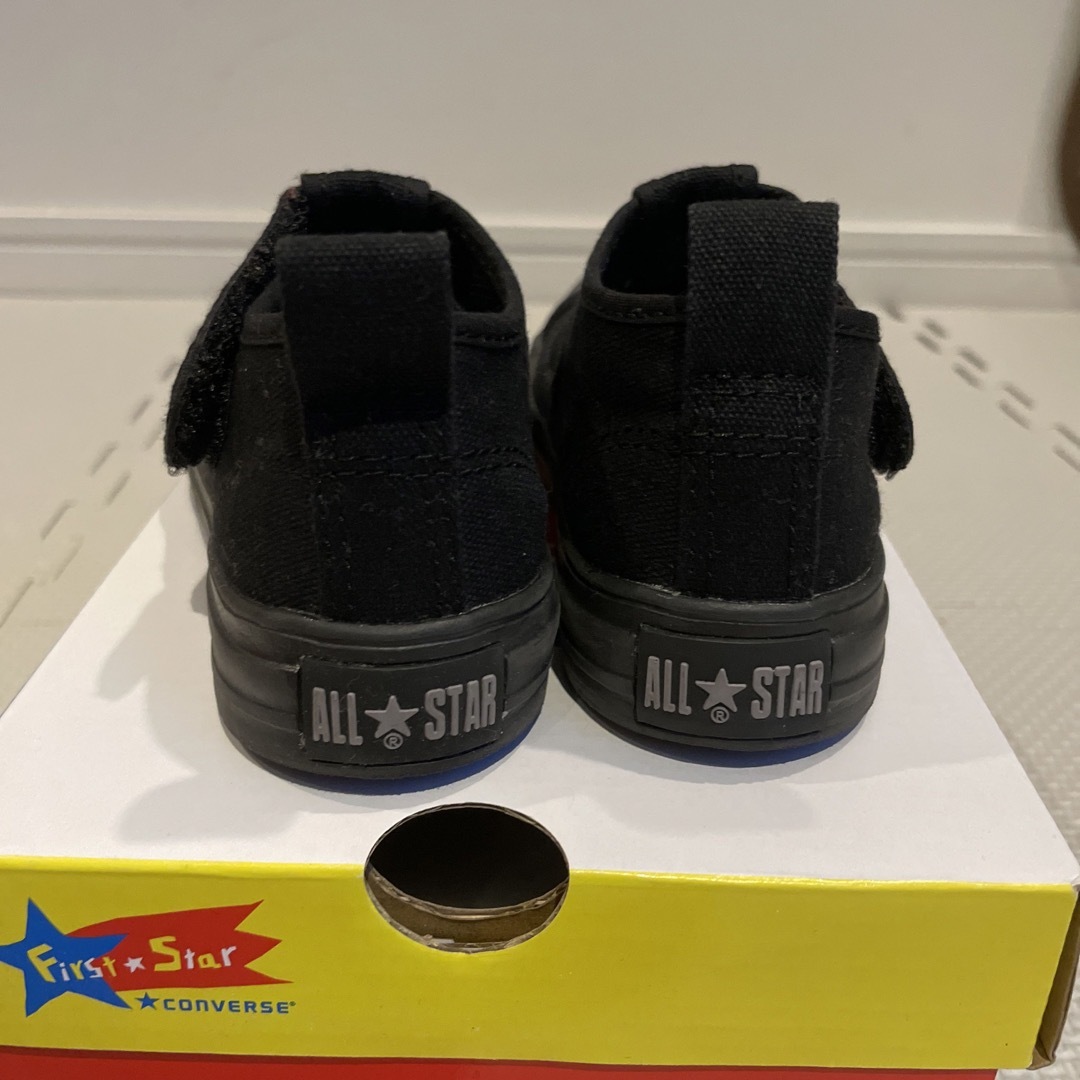 CONVERSE(コンバース)のコンバースチャイルドオールスターライトグラディエイター 黒 15cm キッズ/ベビー/マタニティのキッズ靴/シューズ(15cm~)(スニーカー)の商品写真