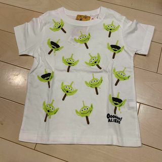 ユニクロ(UNIQLO)の⭐︎新品　トイストーリー　リトルグリーンメン　ユニクロ　コラボTシャツ 100(Tシャツ/カットソー)