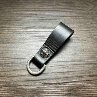 クロムハーツ(Chrome Hearts)の■ クロムハーツ Dキーリング クロスボタン ベルトループ ■(キーホルダー)