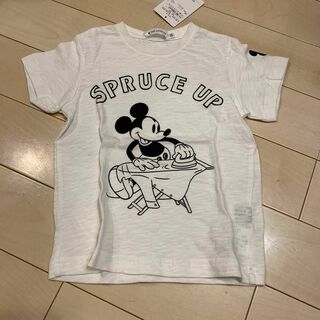 ディズニー(Disney)の⭐︎新品　タケオキクチ TK ミッキー　Tシャツ ホワイト(Tシャツ/カットソー)