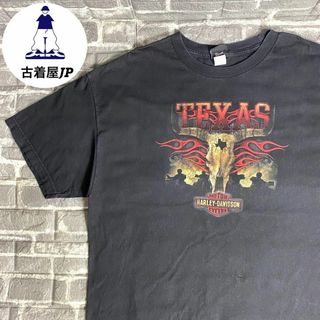 ハーレーダビッドソン(Harley Davidson)のハーレーダビッドソン☆Tシャツ 両面プリント USA古着メキシコ製 希少(Tシャツ/カットソー(半袖/袖なし))