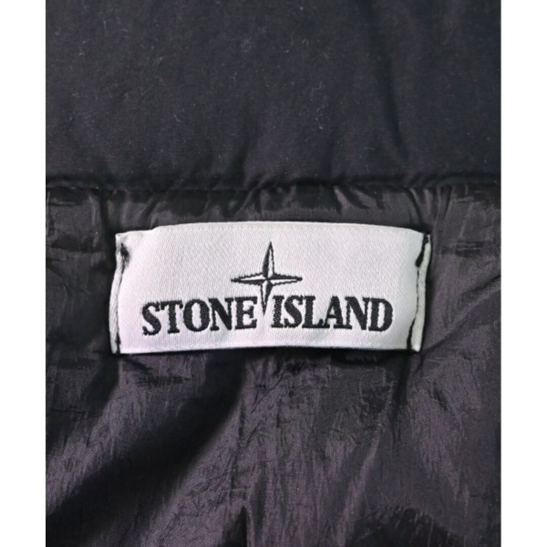 STONE ISLAND - STONE ISLAND ダウンジャケット/ダウンベスト S 黒 STONE ISLAND - STONE ISLAND ダウンジャケット/ダウンベスト S 黒