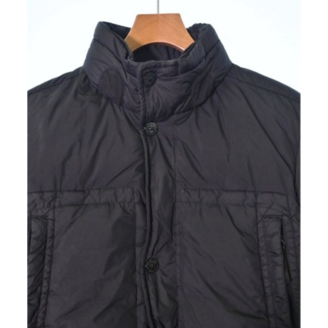 STONE ISLAND - STONE ISLAND ダウンジャケット/ダウンベスト S 黒 STONE ISLAND - STONE ISLAND ダウンジャケット/ダウンベスト S 黒