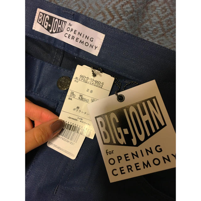 OPENING CEREMONY(オープニングセレモニー)のopening ceremony★BIG JOHN★デニム★新品未使用★スキニー レディースのパンツ(デニム/ジーンズ)の商品写真