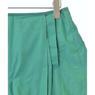 MARNI マルニ ひざ丈スカート 40(M位) 黒x白x緑系