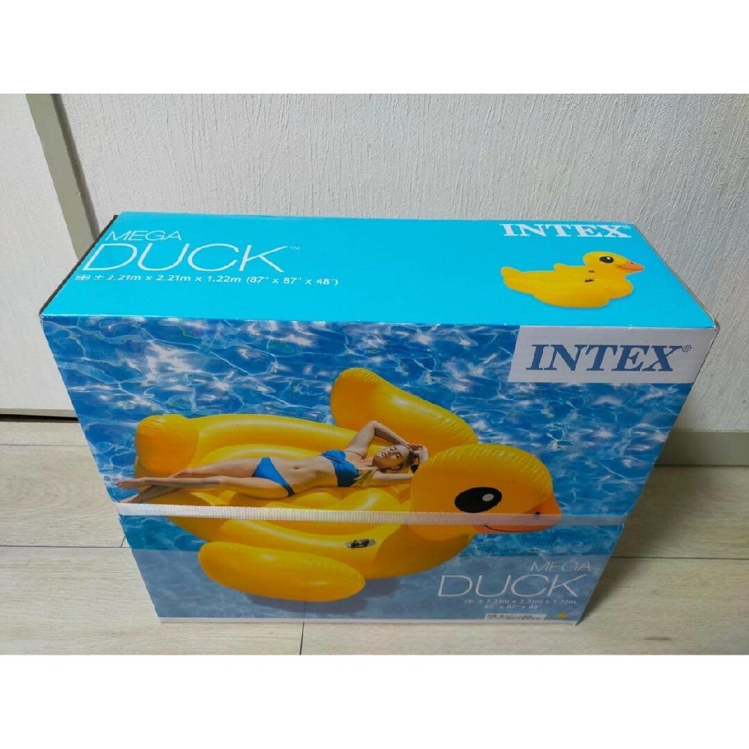 INDEX(インデックス)のMEGA DUCK INTEXインテックス ひよこ浮き輪　ファミリーフロート スポーツ/アウトドアのスポーツ/アウトドア その他(マリン/スイミング)の商品写真
