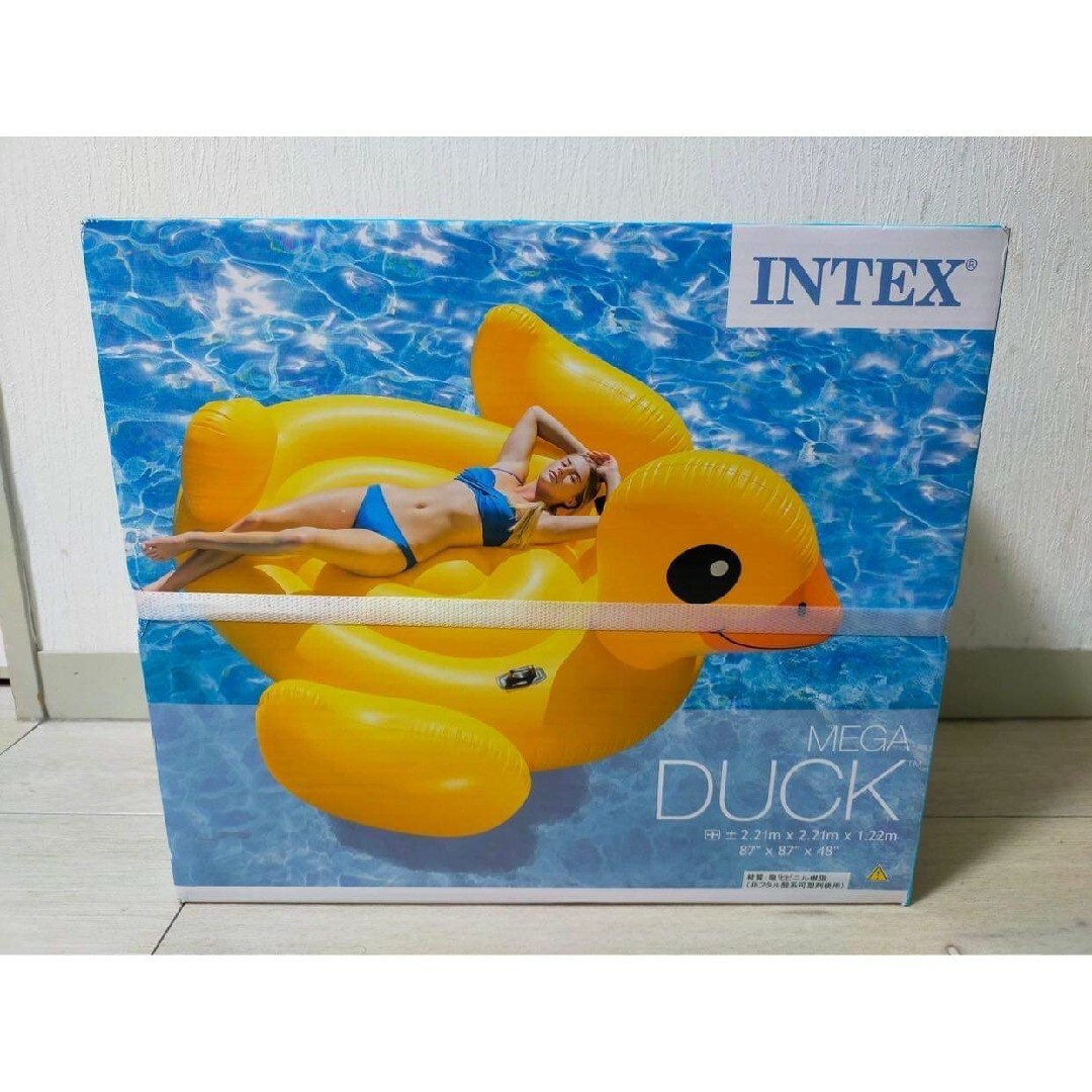 MEGA DUCK INTEXインテックス ひよこ浮き輪　ファミリーフロート