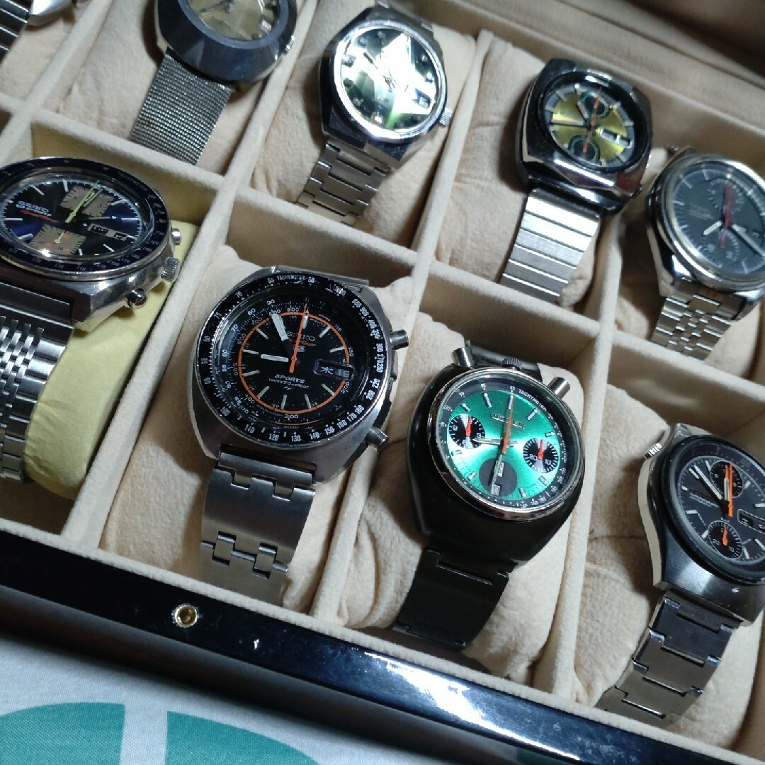 SEIKO - セイコーファイブスピードタイマー7017-6020赤ラリー SEIKO - セイコーファイブスピードタイマー7017-6020赤ラリー