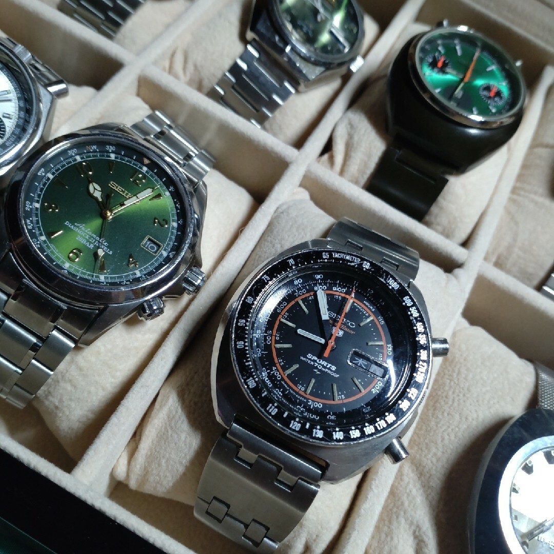 SEIKO - セイコーファイブスピードタイマー7017-6020赤ラリー SEIKO - セイコーファイブスピードタイマー7017-6020赤ラリー