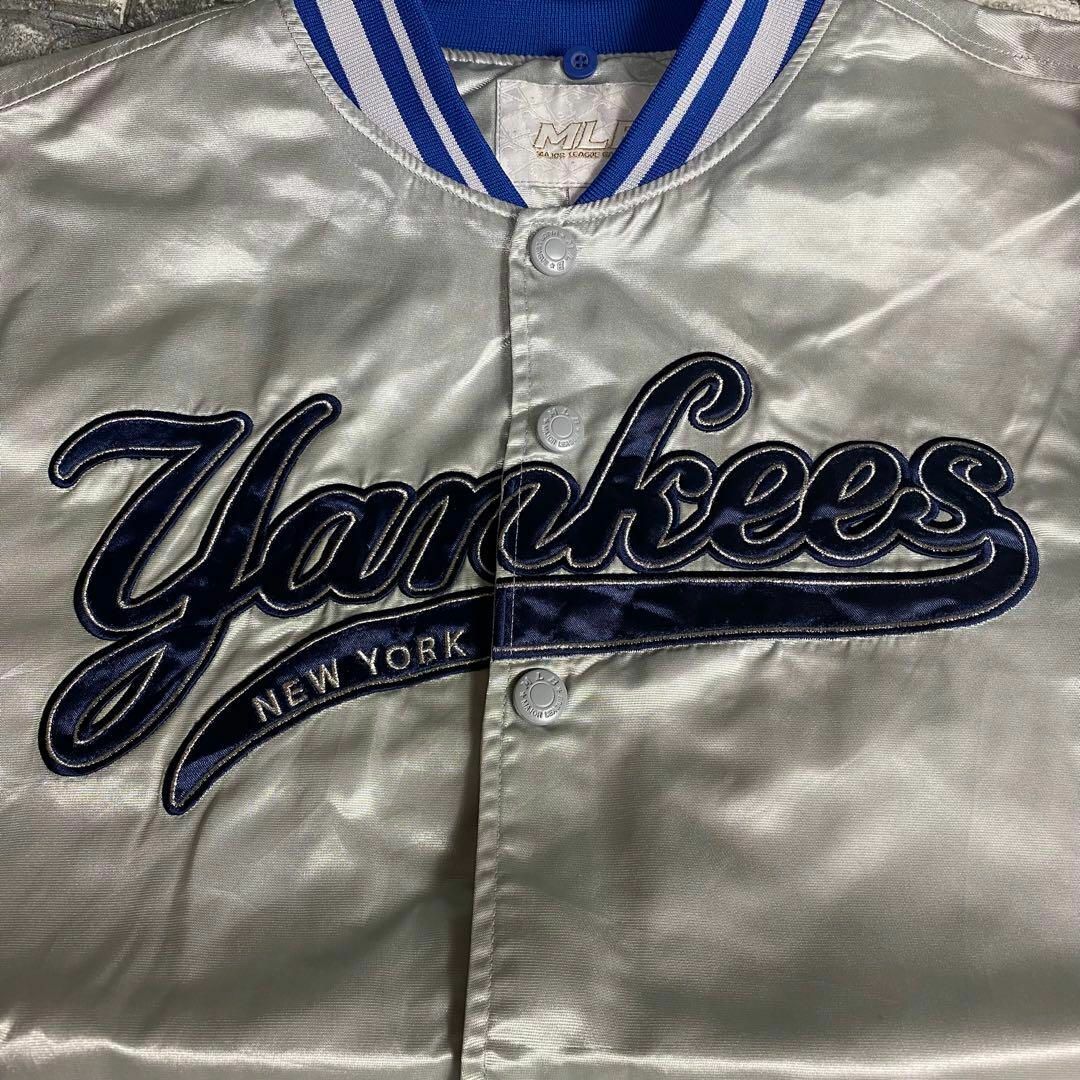MLB - MLB☆スタジャン USA古着 ゆるだぼ デカロゴ90s 希少 ブルゾンの