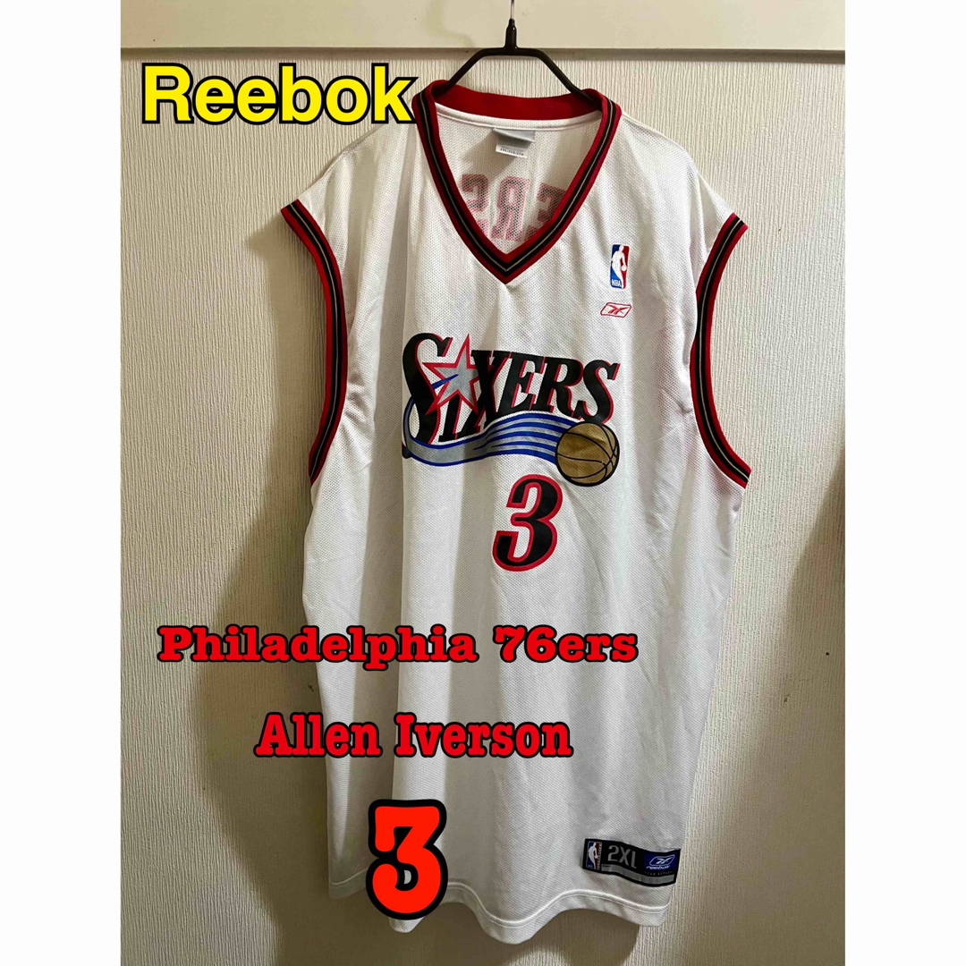 NBA 　Allen Iverson アレン・アイバーソン　バスケ　ユニフォーム