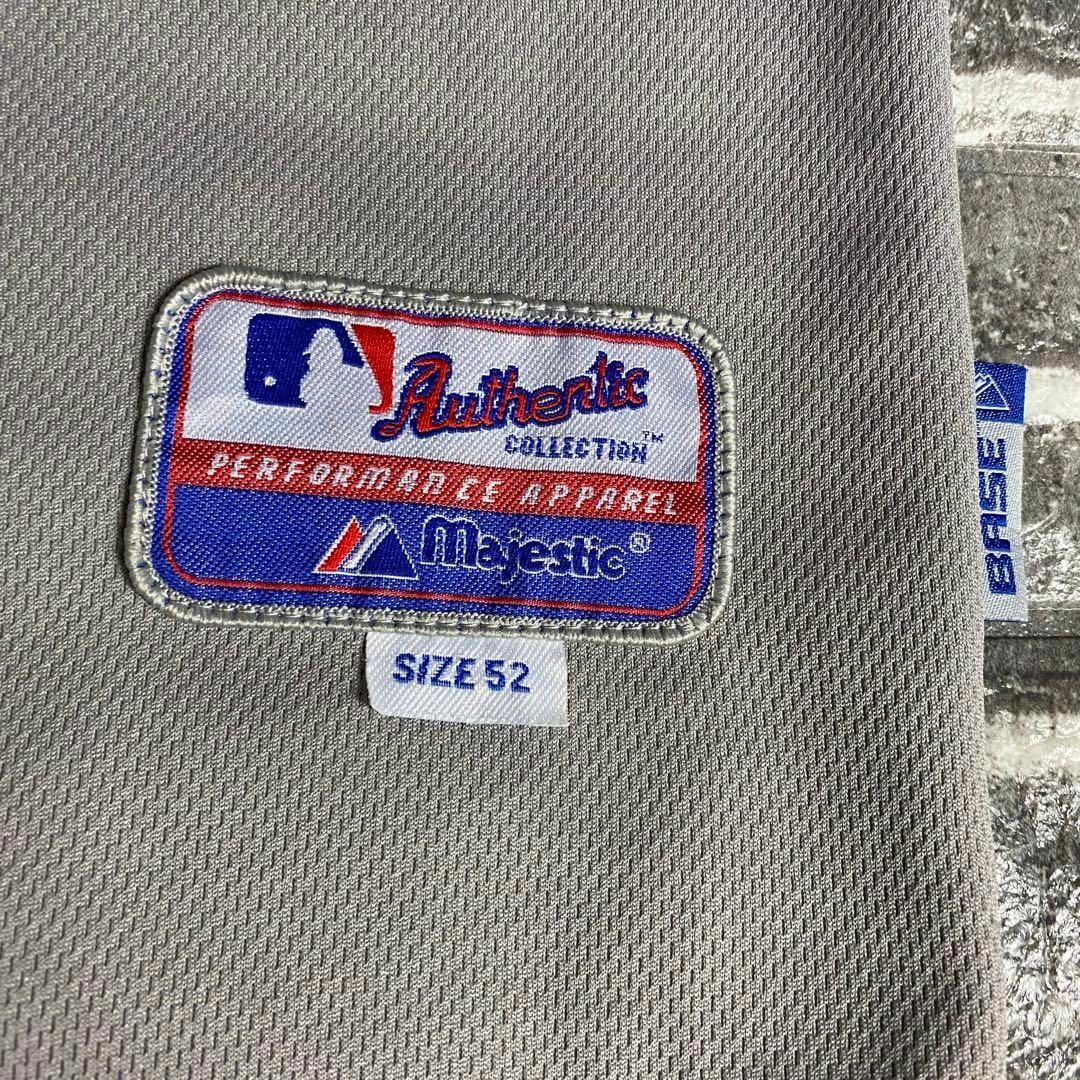 MLB(メジャーリーグベースボール)のMLB☆ベースボールシャツ USA古着 デカロゴ ナンバリング 希少 メンズのトップス(シャツ)の商品写真