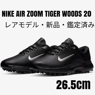 NIKE - NIKEナイキ AIR ZOOM TIGER WOODS ブラック 26.5cmの通販|ラクマ