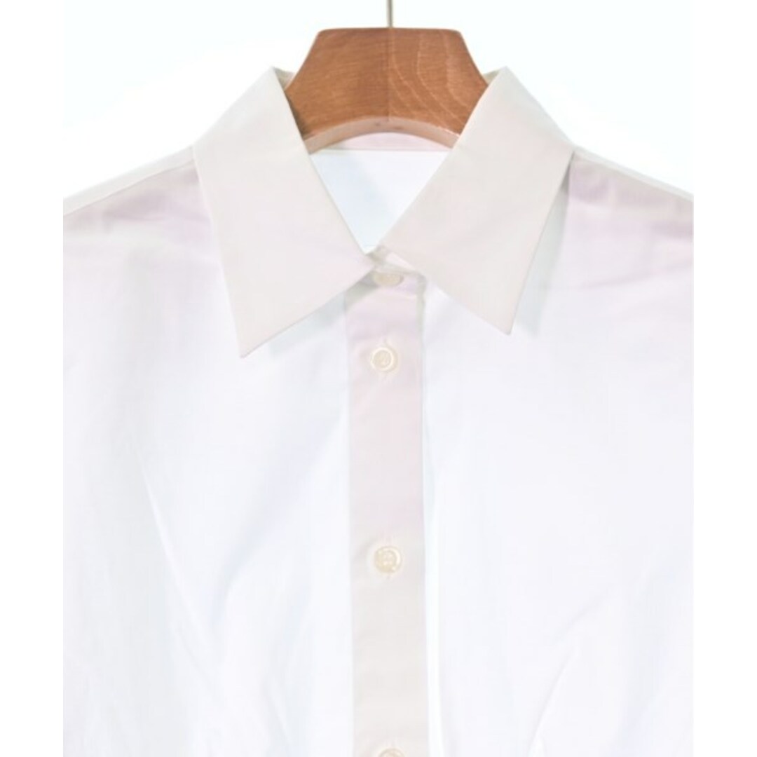 PRADA プラダ ドレスシャツ 40(M位) 白 - シャツ/ブラウス(長袖/七分)