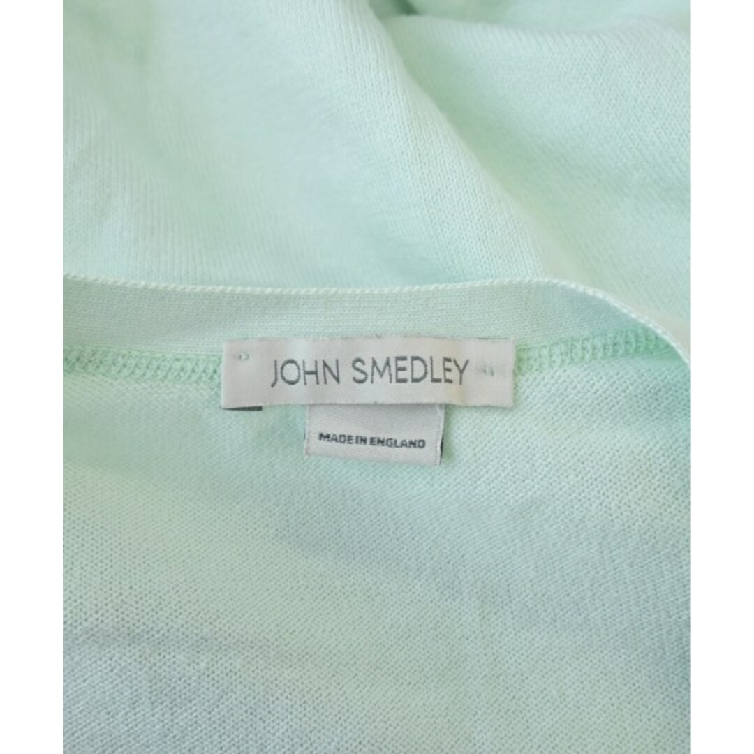 JOHN SMEDLEY - JOHN SMEDLEY ジョンスメドレー カーディガン M 水色系