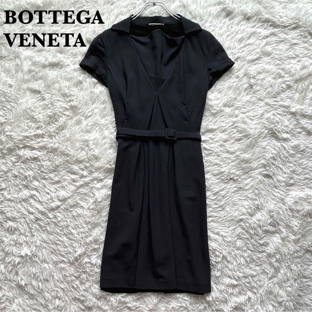 FWEARBOTTEGA VENETA ボッテガヴェネタ　ウール　ワンピース　Lサイズ